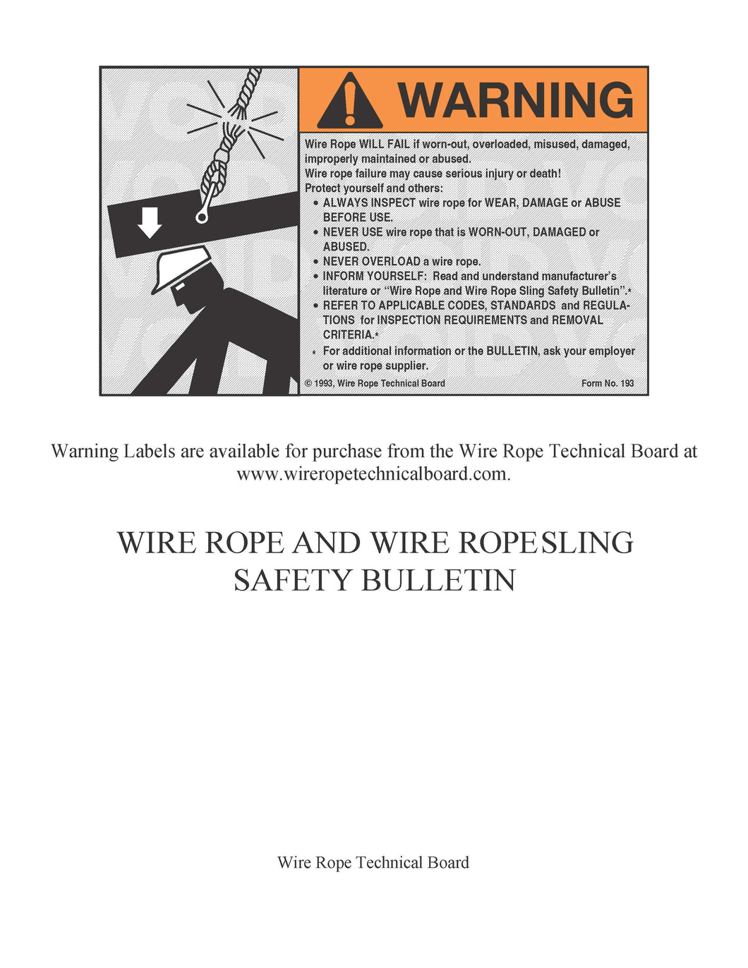 Wire rope wear damage inspection guide // Source